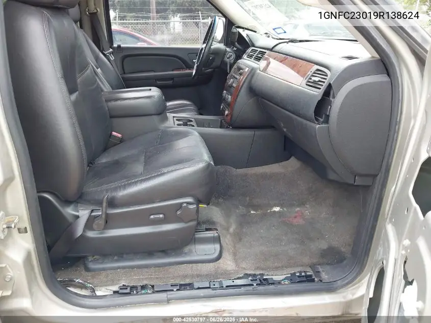 2009 Chevrolet Tahoe Lt1 VIN: 1GNFC23019R138624 Lot: 42530797
