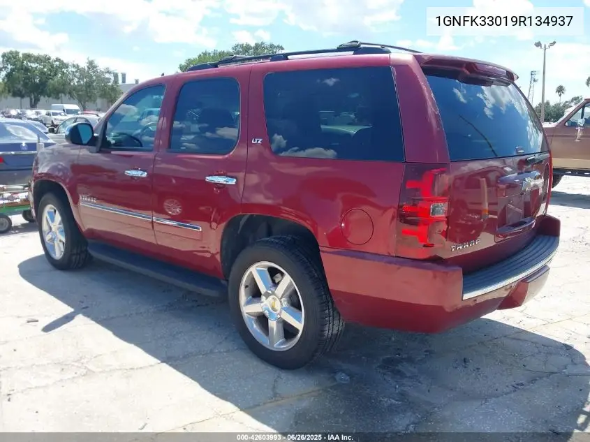 2009 Chevrolet Tahoe Ltz VIN: 1GNFK33019R134937 Lot: 42603993