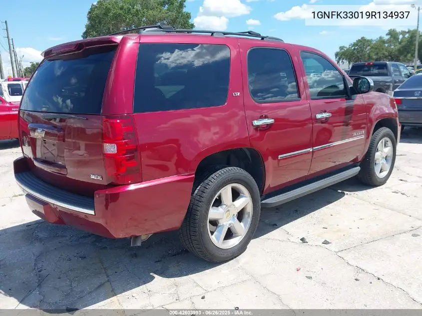2009 Chevrolet Tahoe Ltz VIN: 1GNFK33019R134937 Lot: 42603993