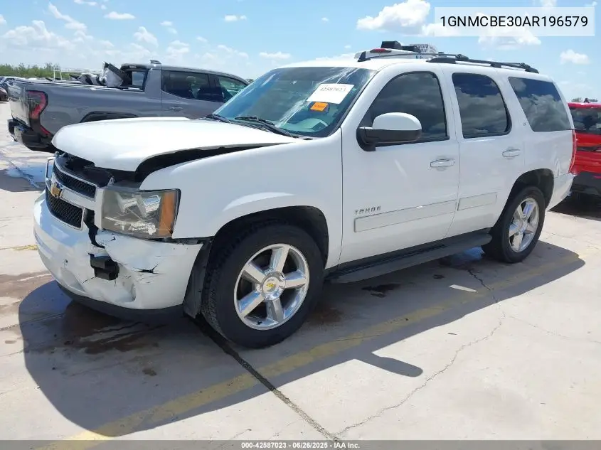 2010 Chevrolet Tahoe Lt VIN: 1GNMCBE30AR196579 Lot: 42587023