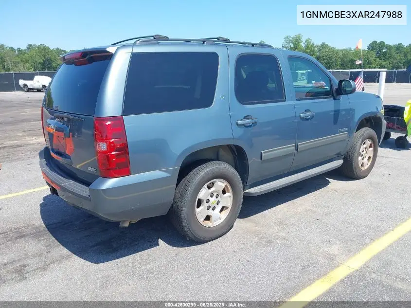 2010 Chevrolet Tahoe Lt VIN: 1GNMCBE3XAR247988 Lot: 42600299
