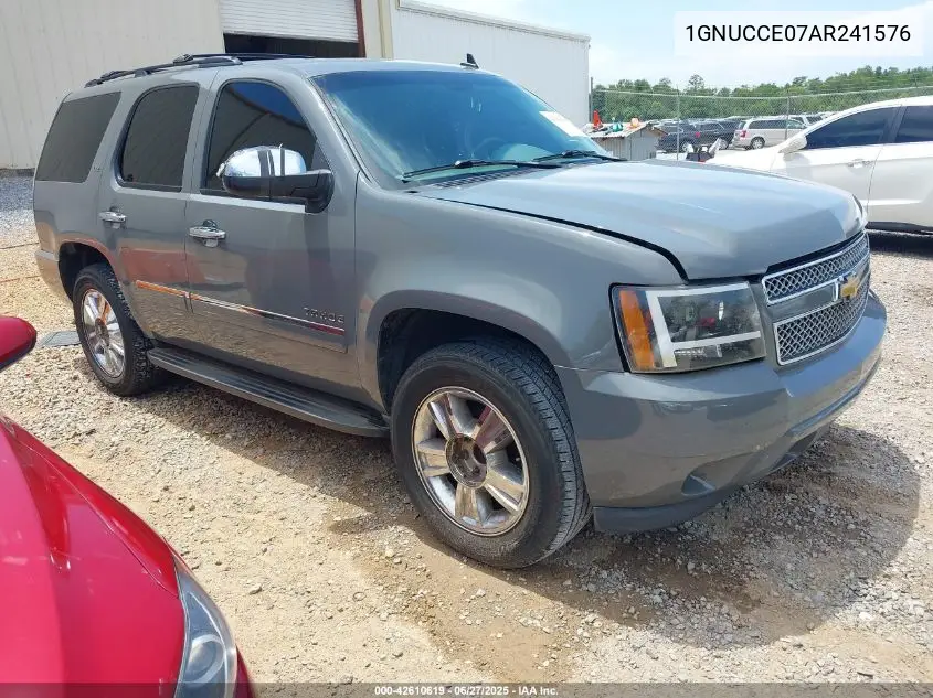 2010 Chevrolet Tahoe Ltz VIN: 1GNUCCE07AR241576 Lot: 42610619