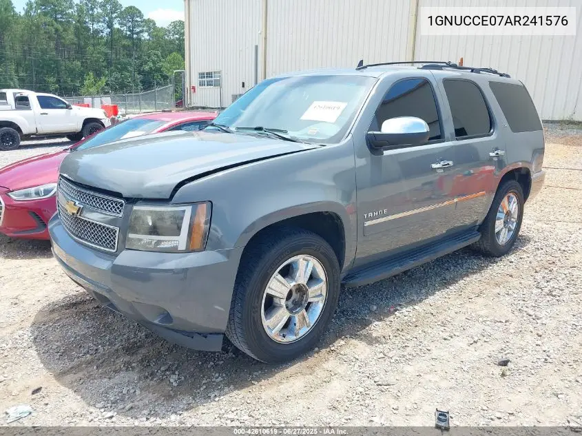 2010 Chevrolet Tahoe Ltz VIN: 1GNUCCE07AR241576 Lot: 42610619