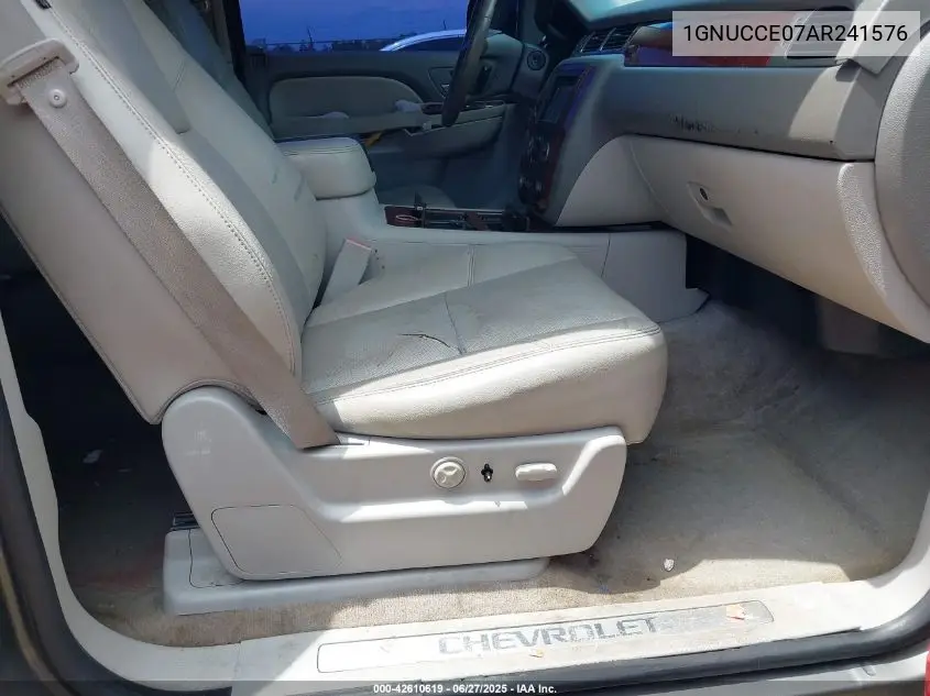 2010 Chevrolet Tahoe Ltz VIN: 1GNUCCE07AR241576 Lot: 42610619