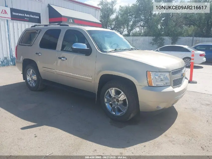 2010 Chevrolet Tahoe Ltz VIN: 1GNUKCE09AR216617 Lot: 42619965