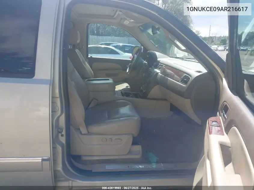 2010 Chevrolet Tahoe Ltz VIN: 1GNUKCE09AR216617 Lot: 42619965