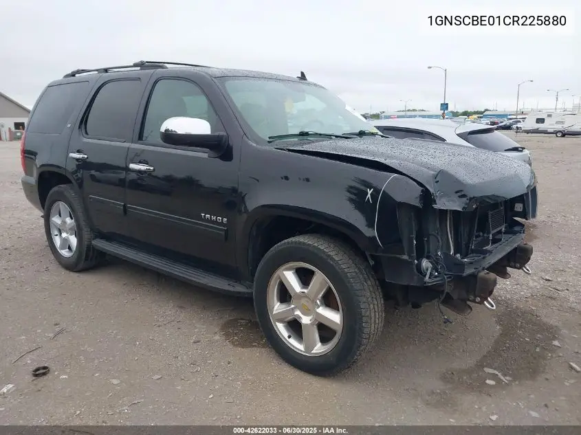 2012 Chevrolet Tahoe Lt VIN: 1GNSCBE01CR225880 Lot: 42622033