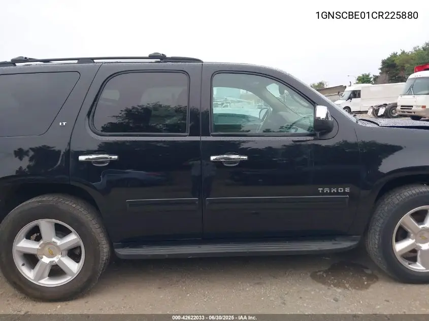 2012 Chevrolet Tahoe Lt VIN: 1GNSCBE01CR225880 Lot: 42622033