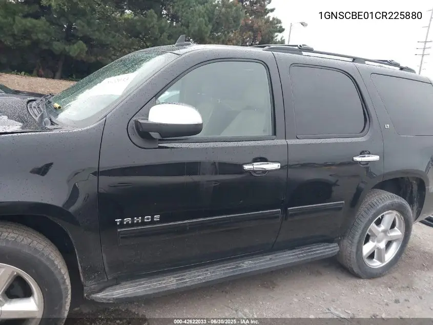 2012 Chevrolet Tahoe Lt VIN: 1GNSCBE01CR225880 Lot: 42622033