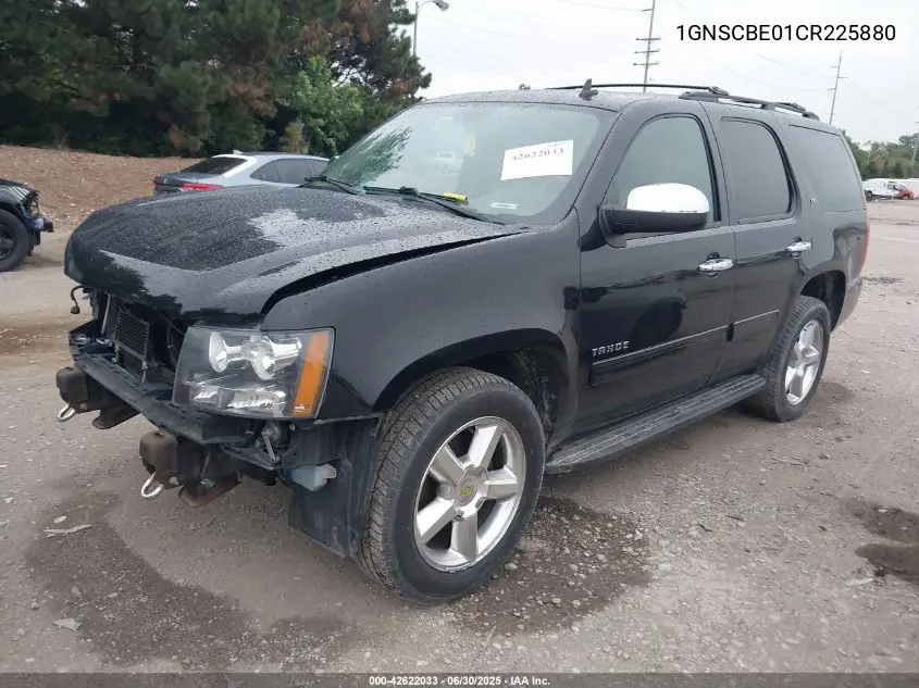 2012 Chevrolet Tahoe Lt VIN: 1GNSCBE01CR225880 Lot: 42622033