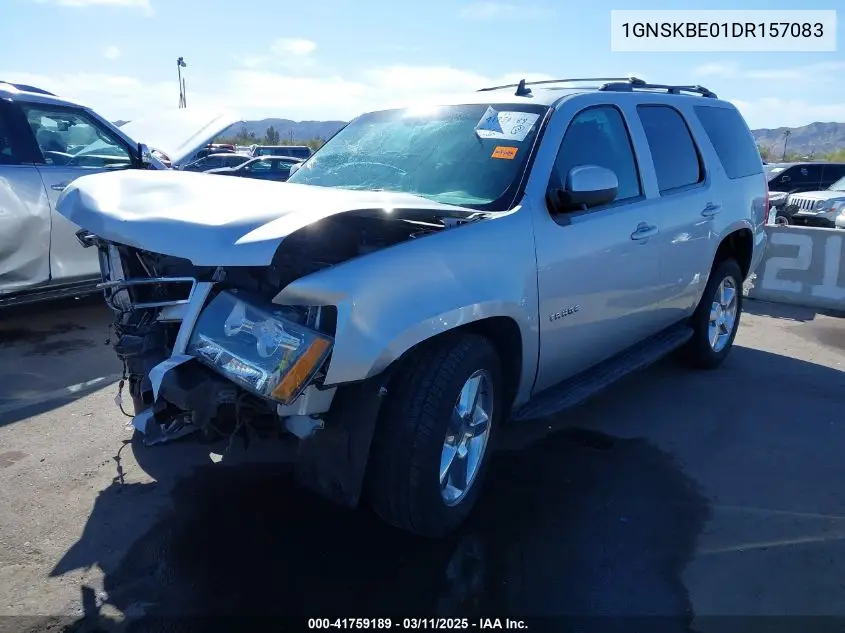 2013 Chevrolet Tahoe Lt VIN: 1GNSKBE01DR157083 Lot: 41759189