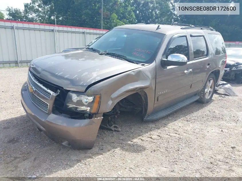 2013 Chevrolet Tahoe Lt VIN: 1GNSCBE08DR172600 Lot: 42600341