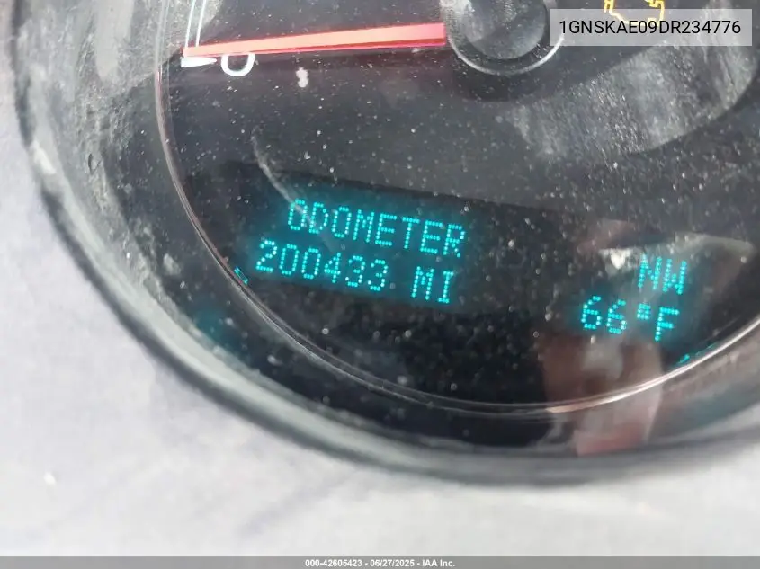 2013 Chevrolet Tahoe Ls VIN: 1GNSKAE09DR234776 Lot: 42605423