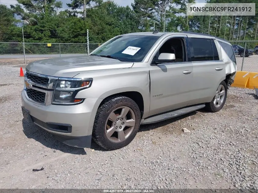 2015 Chevrolet Tahoe C1500 Lt VIN: 1GNSCBKC9FR241912 Lot: 42571879