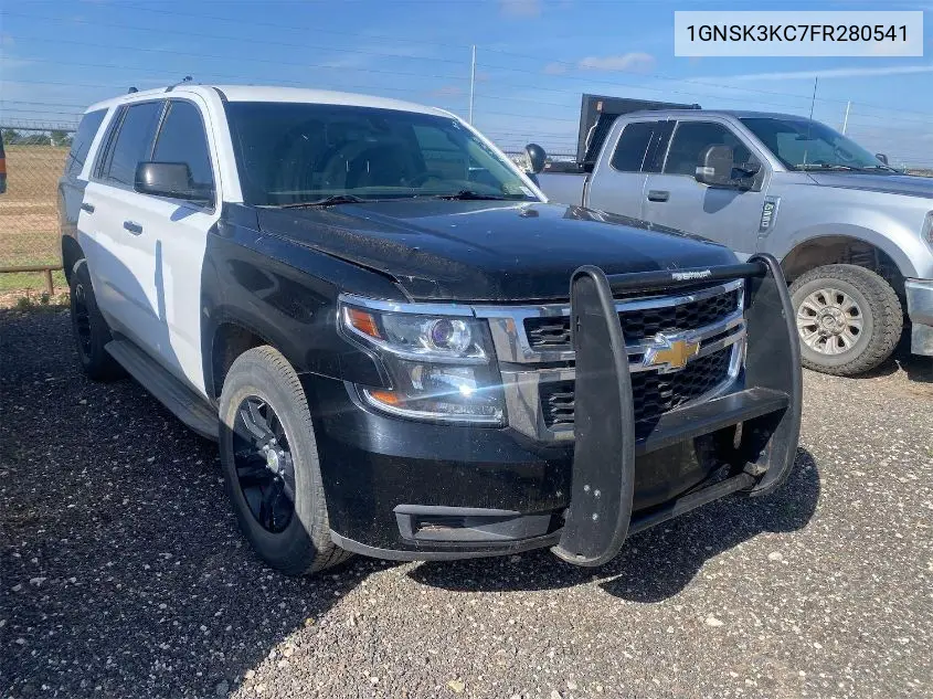 2015 Chevrolet Tahoe Commercial Fleet VIN: 1GNSK3KC7FR280541 Lot: 42621201