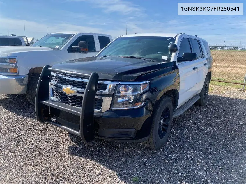 2015 Chevrolet Tahoe Commercial Fleet VIN: 1GNSK3KC7FR280541 Lot: 42621201