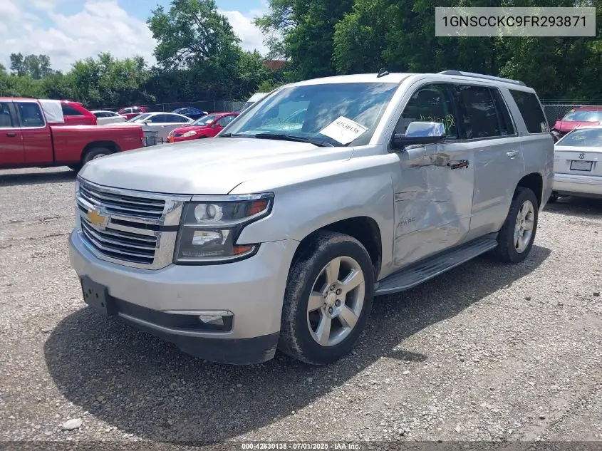 2015 Chevrolet Tahoe Ltz VIN: 1GNSCCKC9FR293871 Lot: 42630138