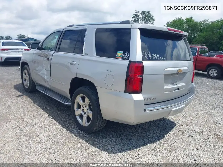 2015 Chevrolet Tahoe Ltz VIN: 1GNSCCKC9FR293871 Lot: 42630138