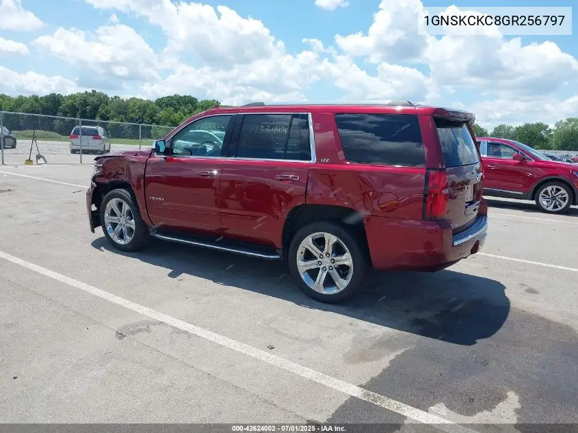 2016 Chevrolet Tahoe K1500 Ltz VIN: 1GNSKCKC8GR256797 Lot: 42624002
