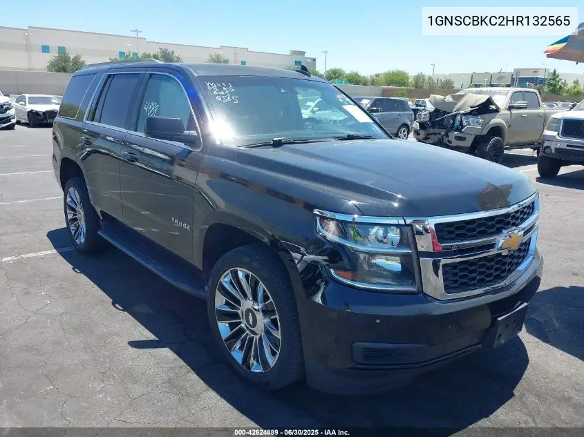 1gnscbkc2hr132565 1GNSCBKC2HR132565 2017 Chevrolet Tahoe Lt