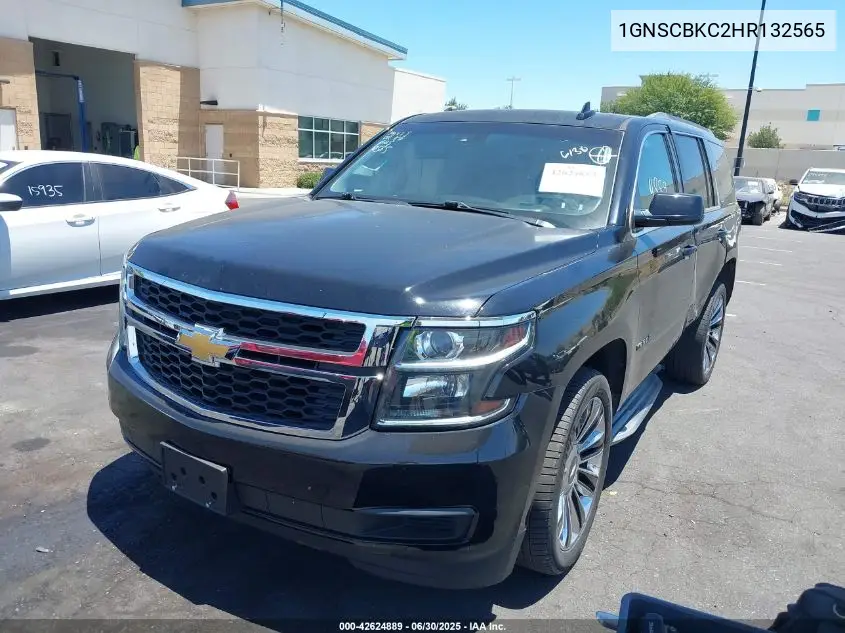 1gnscbkc2hr132565 1GNSCBKC2HR132565 2017 Chevrolet Tahoe Lt