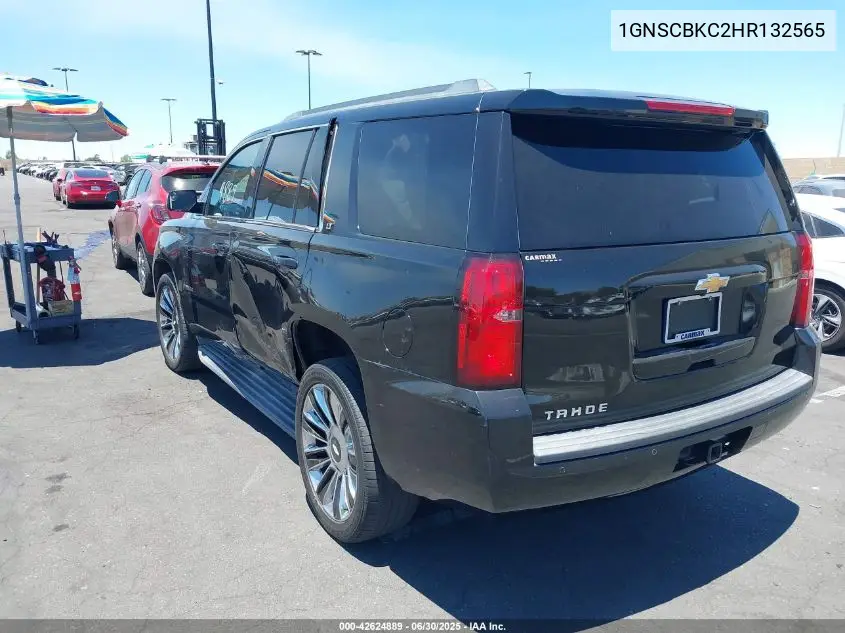 1gnscbkc2hr132565 1GNSCBKC2HR132565 2017 Chevrolet Tahoe Lt