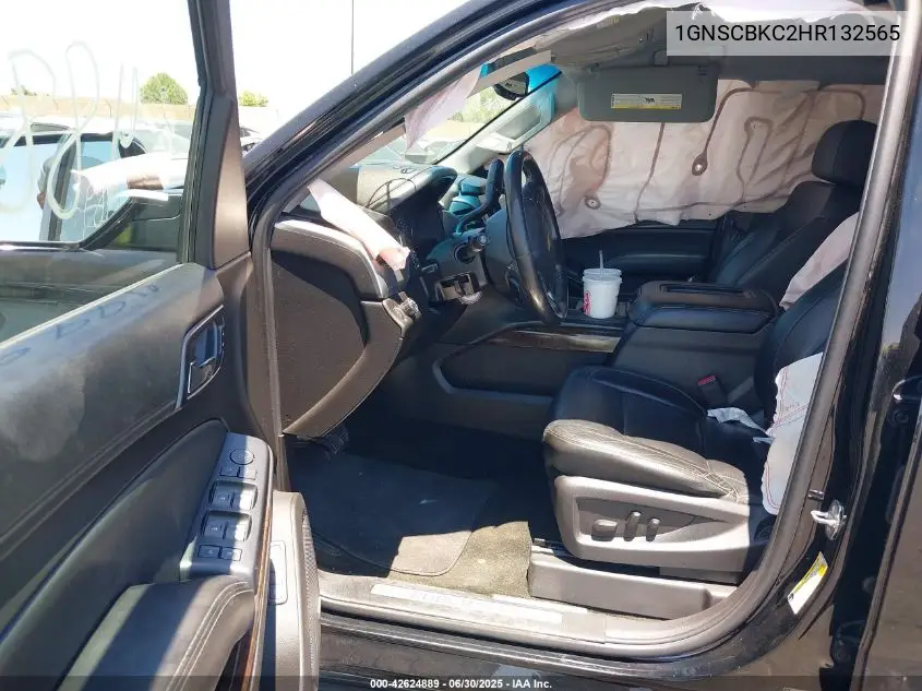 1gnscbkc2hr132565 1GNSCBKC2HR132565 2017 Chevrolet Tahoe Lt