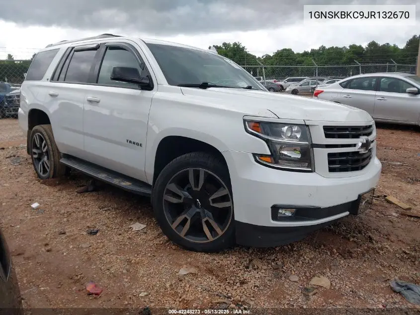 2018 Chevrolet Tahoe Lt VIN: 1GNSKBKC9JR132670 Lot: 42248273