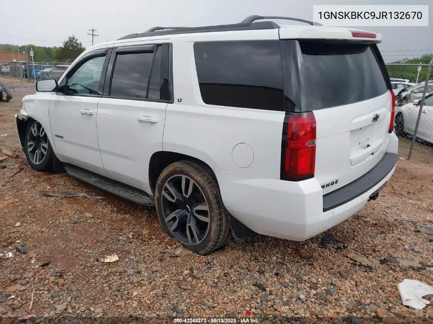 2018 Chevrolet Tahoe Lt VIN: 1GNSKBKC9JR132670 Lot: 42248273