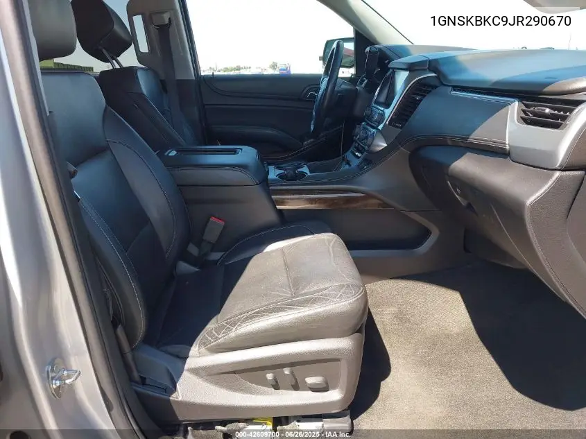 2018 Chevrolet Tahoe Lt VIN: 1GNSKBKC9JR290670 Lot: 42609700