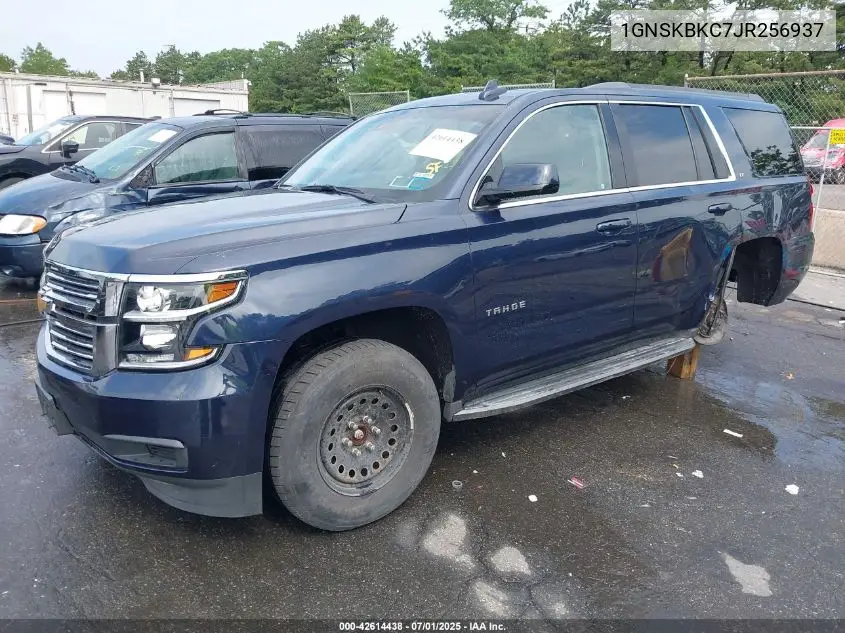 2018 Chevrolet Tahoe Lt VIN: 1GNSKBKC7JR256937 Lot: 42614438