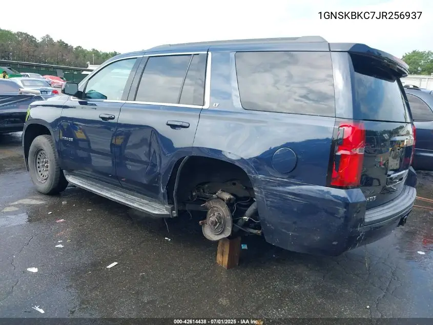 2018 Chevrolet Tahoe Lt VIN: 1GNSKBKC7JR256937 Lot: 42614438