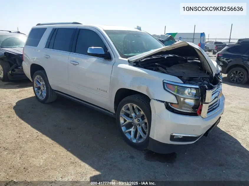 2019 Chevrolet Tahoe Premier VIN: 1GNSCCKC9KR256636 Lot: 41777198