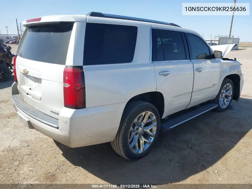 2019 Chevrolet Tahoe Premier VIN: 1GNSCCKC9KR256636 Lot: 41777198