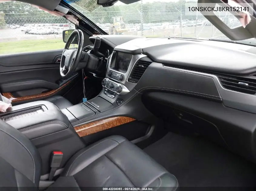 2019 Chevrolet Tahoe Premier VIN: 1GNSKCKJ8KR152141 Lot: 42238393