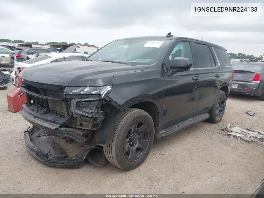 2022 Chevrolet Tahoe 2Wd Commercial Fleet VIN: 1GNSCLED9NR224133 Lot: 42214486