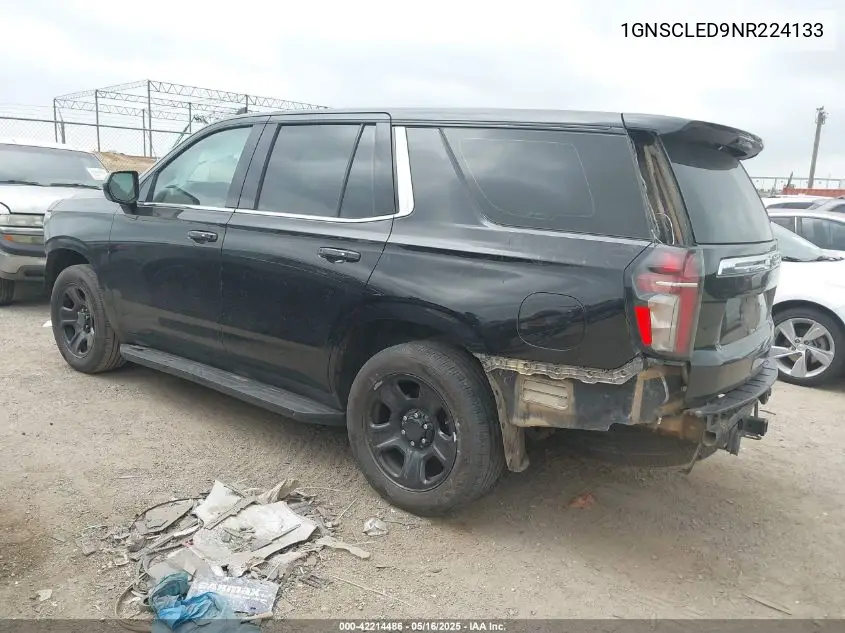 2022 Chevrolet Tahoe 2Wd Commercial Fleet VIN: 1GNSCLED9NR224133 Lot: 42214486
