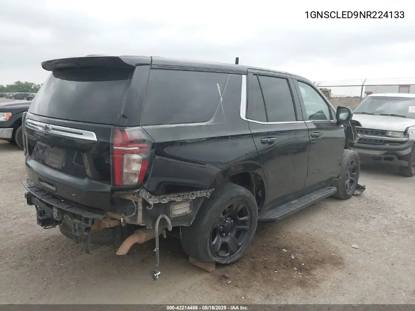 2022 Chevrolet Tahoe 2Wd Commercial Fleet VIN: 1GNSCLED9NR224133 Lot: 42214486