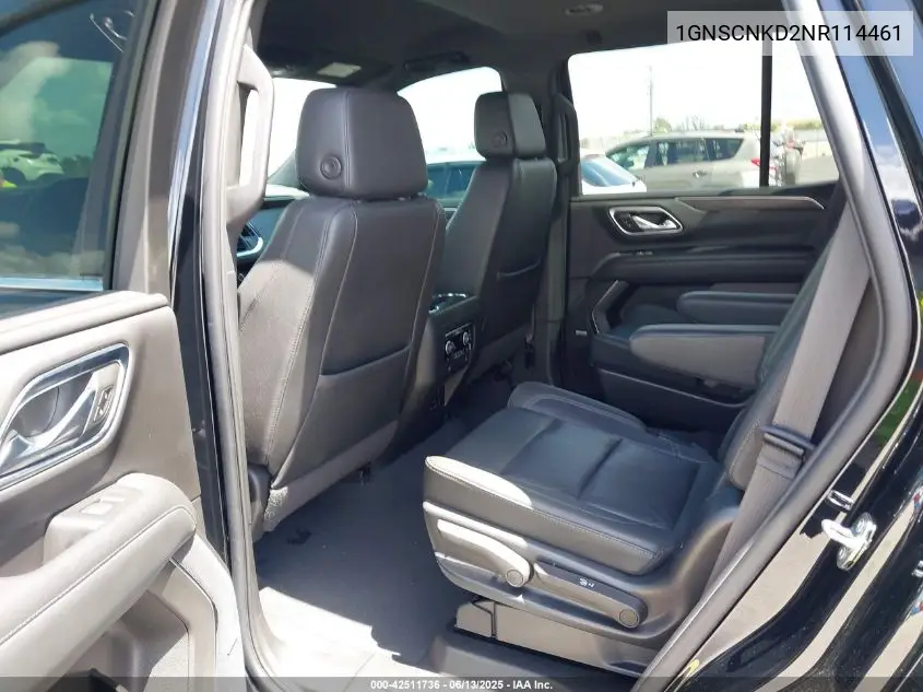 2022 Chevrolet Tahoe 2Wd Lt VIN: 1GNSCNKD2NR114461 Lot: 42511736