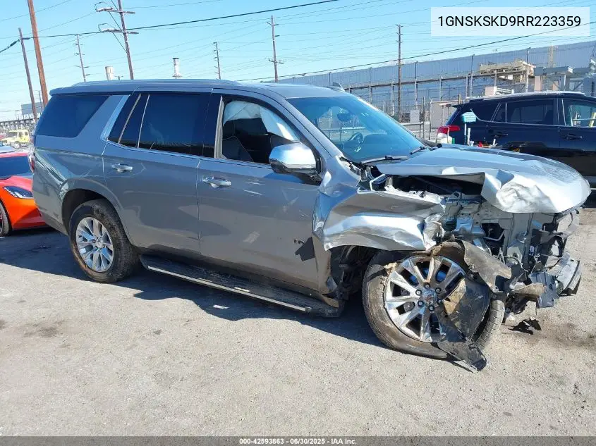 2024 Chevrolet Tahoe 4Wd Premier VIN: 1GNSKSKD9RR223359 Lot: 42593863