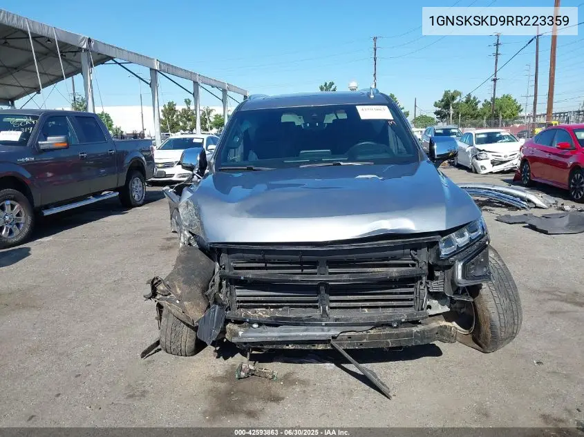 2024 Chevrolet Tahoe 4Wd Premier VIN: 1GNSKSKD9RR223359 Lot: 42593863