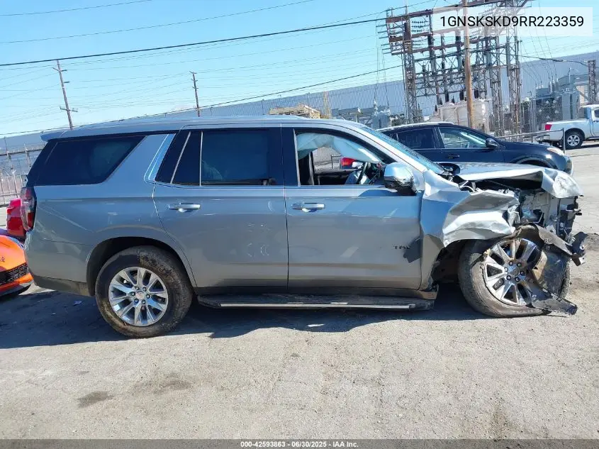 2024 Chevrolet Tahoe 4Wd Premier VIN: 1GNSKSKD9RR223359 Lot: 42593863