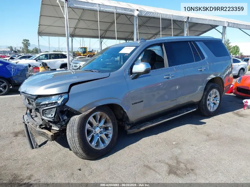 2024 Chevrolet Tahoe 4Wd Premier VIN: 1GNSKSKD9RR223359 Lot: 42593863
