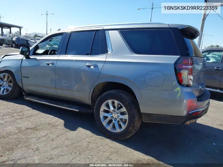 2024 Chevrolet Tahoe 4Wd Premier VIN: 1GNSKSKD9RR223359 Lot: 42593863