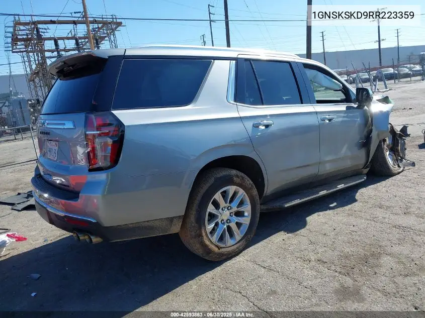 2024 Chevrolet Tahoe 4Wd Premier VIN: 1GNSKSKD9RR223359 Lot: 42593863