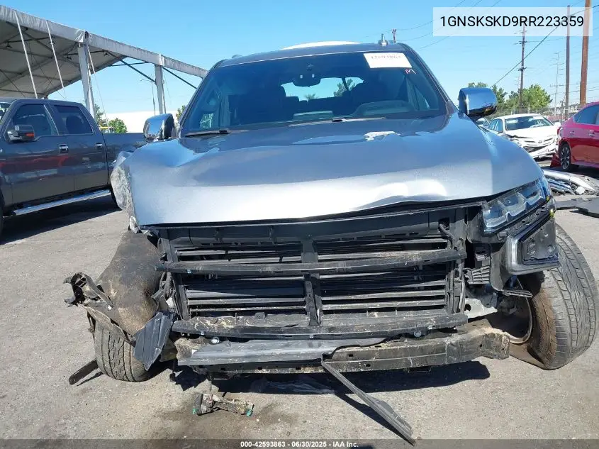 2024 Chevrolet Tahoe 4Wd Premier VIN: 1GNSKSKD9RR223359 Lot: 42593863
