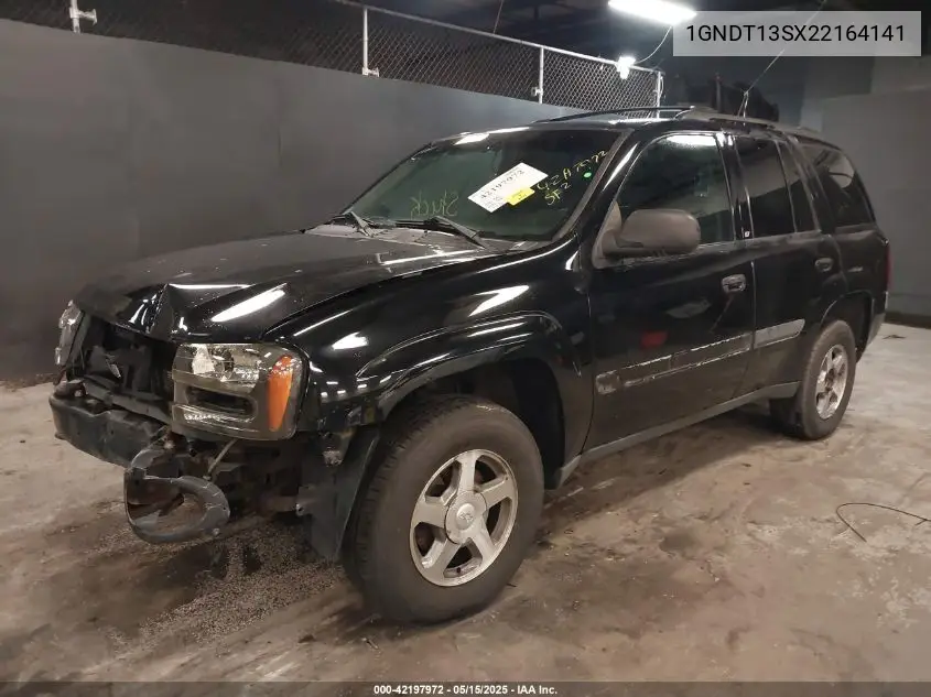 2002 Chevrolet Trailblazer Lt VIN: 1GNDT13SX22164141 Lot: 42197972