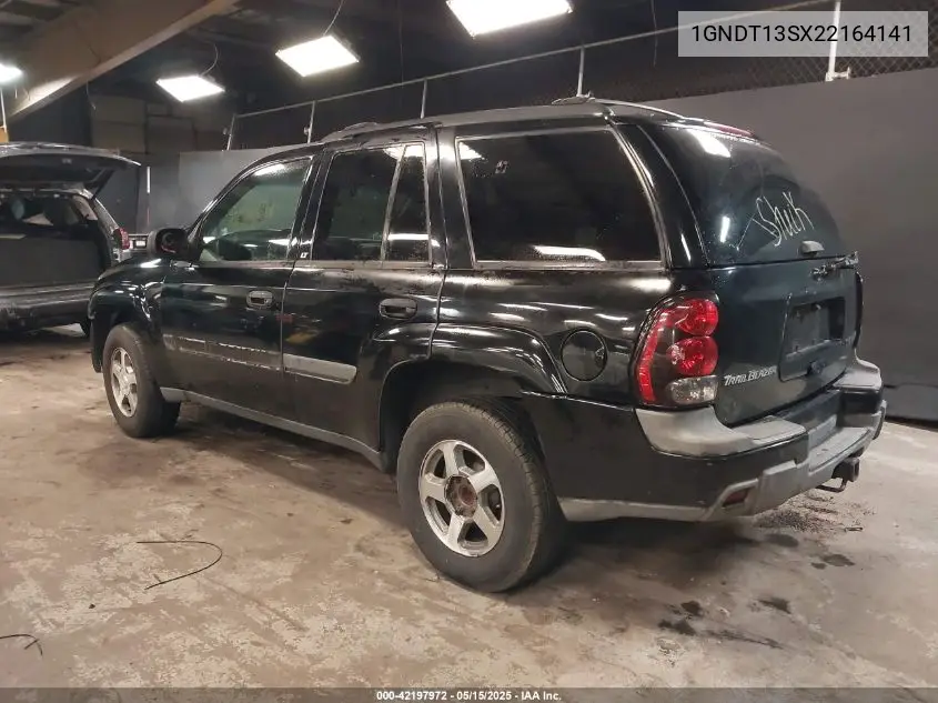 2002 Chevrolet Trailblazer Lt VIN: 1GNDT13SX22164141 Lot: 42197972