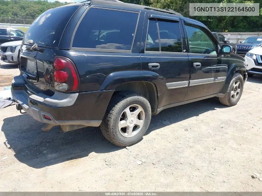 2002 Chevrolet Trailblazer Lt VIN: 1GNDT13S122164500 Lot: 42627530