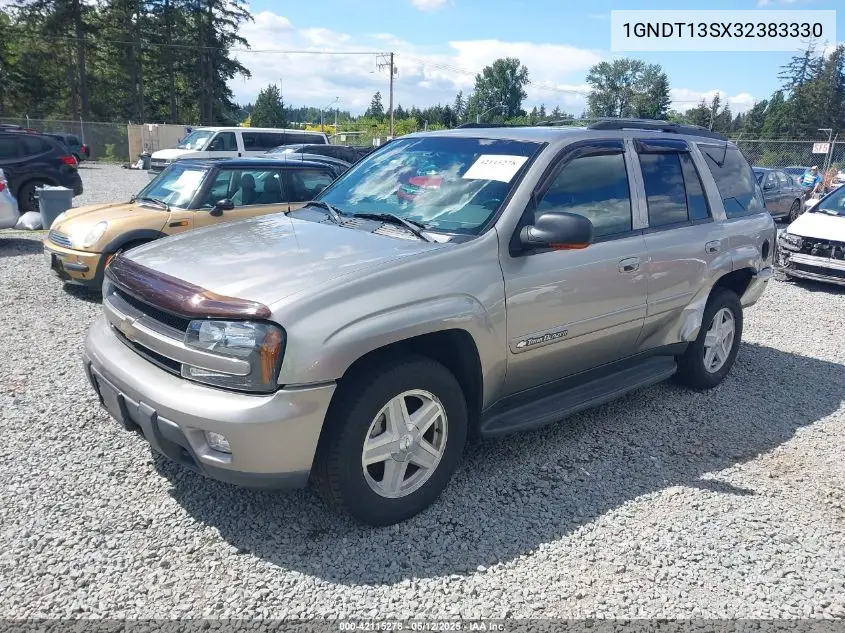 2003 Chevrolet Trailblazer Ltz VIN: 1GNDT13SX32383330 Lot: 42115278